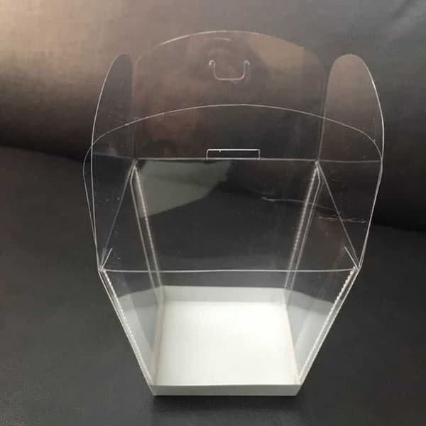 clear chocolate candy plastic box
